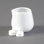 1 x White Porceline Jug 85ml 3oz